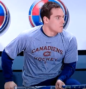Mike Cammalleri visualizing before Game 7 against Pittsburgh